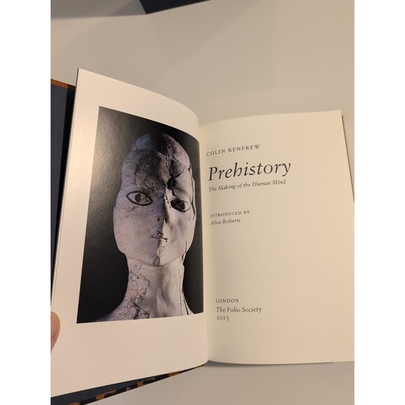Prehistory: Making of the Human Mind – Colin Renfrew – Folio Society HC - Picture 5 of 10